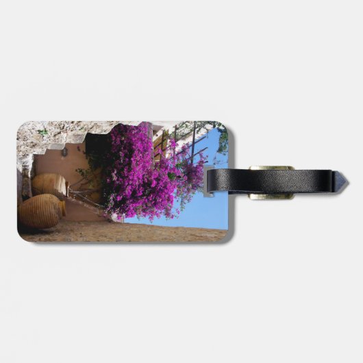 アムフォラのブーゲンビリア ラゲッジタグ (裏面横)