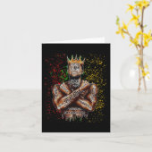 アムブラックマンと私はキングブラックヒストリアフリカM カード (黄色い花)