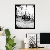 アムブロース・E・バーンサイド将軍とマシュー・ブレイディ将軍1863 ポスター (ホームオフィス)