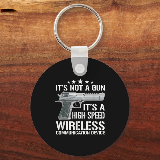 アムモおもしろいガンラバーズことわざガンオーナーギフトアイディア キーホルダー (正面)