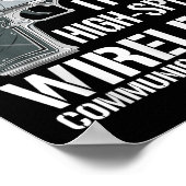 アムモおもしろいガンラバーズことわざガンオーナーギフトアイディア ポスター (角)