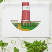 アムラムライトハウスドイツ キッチンタオル (折り畳み)