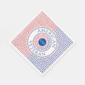 アムリカ退役軍人スタンダードルンチョン紙ナプキンス スタンダードランチョンナプキン (角)