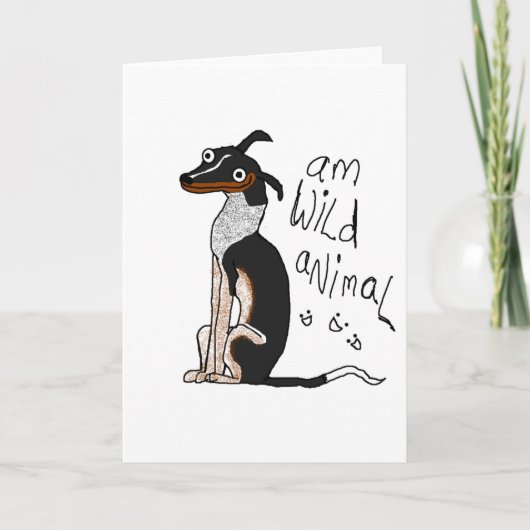 アムワイルドアニマル カード (正面)