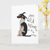 アムワイルドアニマル カード (黄色い花)