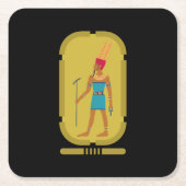 アムンゴッドオブザエアコースター スクエアペーパーコースター (正面)