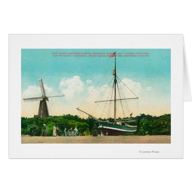 アムンセンの北極圏の眺め (正面横)