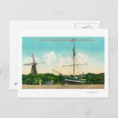 アムンセンの北極圏の眺め ポストカード (正面/裏面)