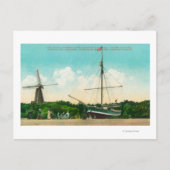 アムンセンの北極圏の眺め ポストカード (正面)