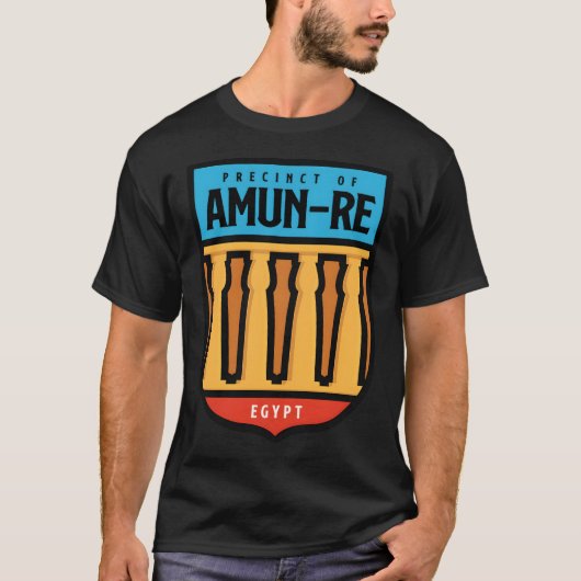 アムンレエジプトの地�域 Tシャツ (正面)
