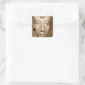 アムン寺院のアメニピス4世のバスト スクエアシール (バッグ)