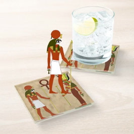 アムン・ラ・アンド・イシス ガラスコースター