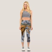 アムールタイガー カプリレギンス (正面)