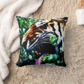 アムールタイガー クッション (ブランケット)