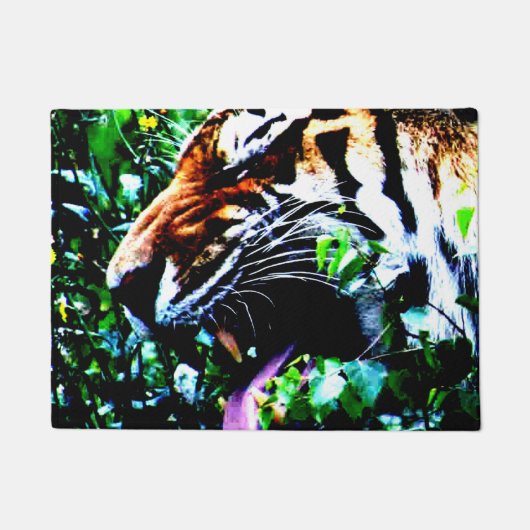 アムールタイガー ドアマット (正面)