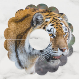 アムールタイガー ワイングラスタグ