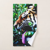 アムールタイガーbtcnm バスタオルセット (ハンドタオル)