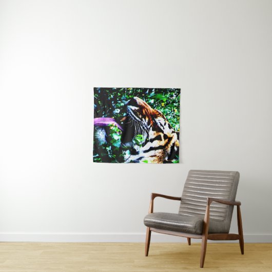 アムールタイガーwtcnm タペストリー (インサイチュ(横))