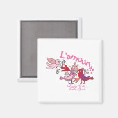 アムール・ド・ラ・サン・バレンティンby MASANSER マグネット (正面/裏面)