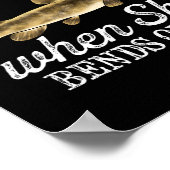 アメおもしろいガマズ魚釣り淡水魚グラ ポスター (角)