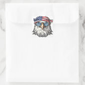 アメおもしろいリカクールワシ スクエアシール (バッグ)