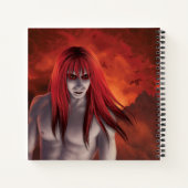 『アメイジング・デーモン・ボーイ・ドーン・オブ・ザ・デーモン』 ノートブック (裏面)