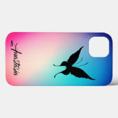 アメカッコいいージングRainbow Buterfly Case-Mate iPhoneケース (裏面 (横))