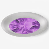 アメシストの紙皿 ペーパープレート (アングル)