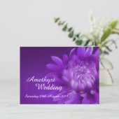 アメシストの結婚33周年パーティー招待状 招待状 (スタンド正面)