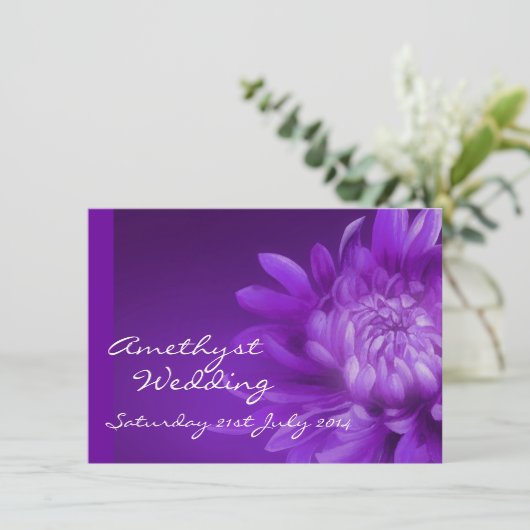 アメシストの結婚6周年パーティー招待状6 招待状 (スタンド正面)