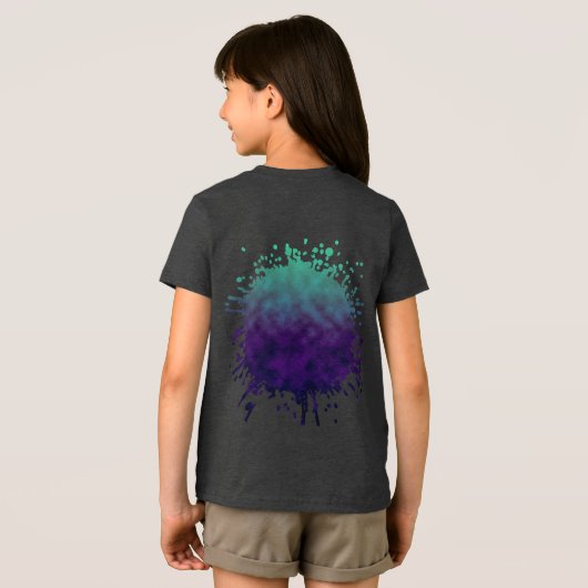 アメジストの波紋 トライブレンドＴシャツ (裏面全面)