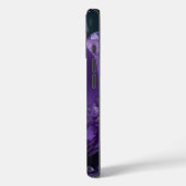 アメジストアウラファンタジーリッチパープルクリスタル Case-Mate iPhoneケース (裏面 / 左)