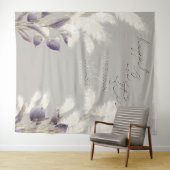 アメジストアンソリウムのイ草 タペストリー (インサイチュ(横))