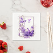 アメジストウイングス結婚ナプキン スタンダードカクテルナプキン (インサイチュ)