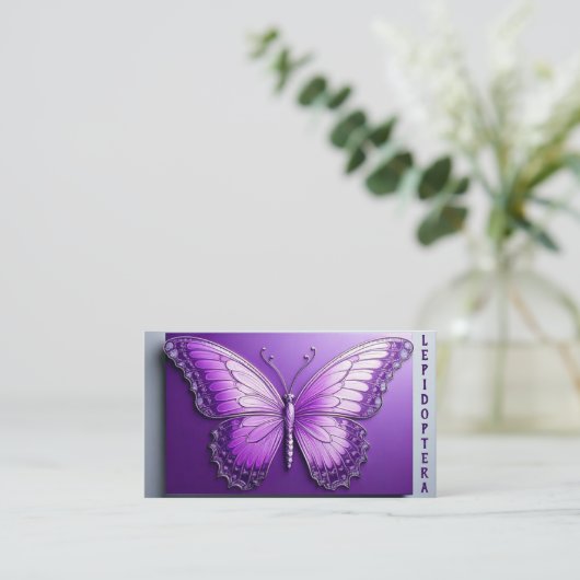 アメジストウイングQR名刺 名刺 (スタンド正面)