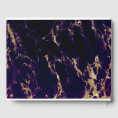 アメジストウォーターカラージェードベアフットブライド™ ゲストブック (裏面)