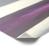 アメジストカップ – パインタリースタイリッシュスチルライフアート ポスター (角)