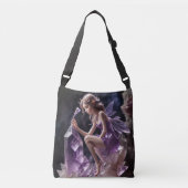 アメジストクリスタルファンタジーフェアリープリンセス クロスボディバッグ (正面)