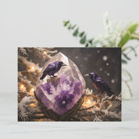 アメジストクリスタルファンタジー - クロウズ・レイヴンズ・クリスマス シーズンカード (スタンド正面)