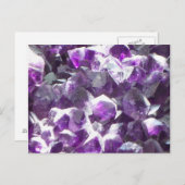 アメジストクリスタルポストカード ポストカード (正面/裏面)