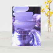 アメジストグリーティングカード カード (黄色い花)