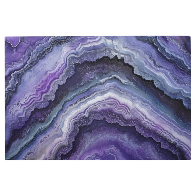 アメジストグード流体注 メタルプリント (正面)