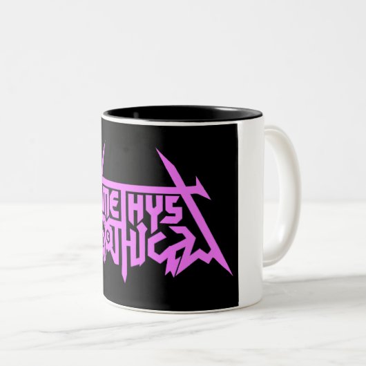 アメジストゴティカコーヒーマグ ツートーンマグカップ (正面右)