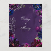 アメジストサファイアジュエル結婚トーン詳細シート エンクロージャーカード (裏面)