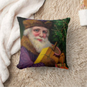 アメジストサンタ装飾用クッション クッション (ブランケット)