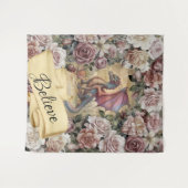 アメジストザドラゴンラージビクトリアンウォールタペストリー タペストリー (正面(横))