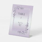 アメジストジェム&グリッター33結婚日 台座サイン (正面)