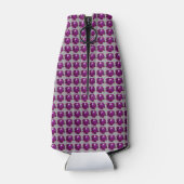 アメジストダイヤモンドアートパープル ボトルクーラー (裏面)