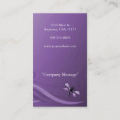 アメジストトンボ名刺 名刺 (裏面)