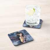 アメジストドラゴンパープルフェアリーファンタジー コースター (右側)